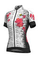 ALÉ Kurzarm Fahrradtrikot - SAVANA LADY - Weiß/Rosa