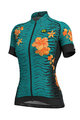 ALÉ Kurzarm Fahrradtrikot - SAVANA LADY - Orange/Grün
