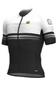 ALÉ Kurzarm Fahrradtrikot - SLIDE - Schwarz/Weiß