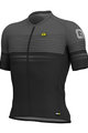 ALÉ Kurzarm Fahrradtrikot - SLIDE - Schwarz/Grau