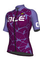 ALÉ Kurzarm Fahrradtrikot - CRACLE LADY - Lila