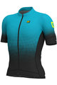 ALÉ Kurzarm Fahrradtrikot - DOTS - Schwarz/Hellblau