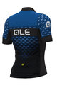 ALÉ Kurzarm Fahrradtrikot - HEXA - Schwarz/Blau