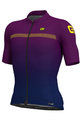 ALÉ Kurzarm Fahrradtrikot - FADE - Lila/Blau