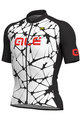 ALÉ Kurzarm Fahrradtrikot - CRACLE - Schwarz/Weiß