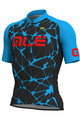 ALÉ Kurzarm Fahrradtrikot - CRACLE - Blau/Schwarz