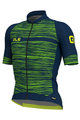 ALÉ Kurzarm Fahrradtrikot - THE END - Grün/Blau