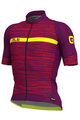ALÉ Kurzarm Fahrradtrikot - THE END - Lila/Rot