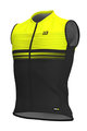 ALÉ Ärmelloses Fahrradtrikot - SLIDE - Schwarz/Gelb