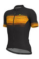 ALÉ Kurzarm Fahrradtrikot - START - Orange/Schwarz