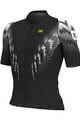 ALÉ Kurzarm Fahrradtrikot - PRO RACE - Schwarz/Weiß