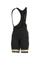 ALÉ Kurze Fahrradhose mit Trägern - VINTAGE  - Schwarz