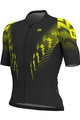 ALÉ Kurzarm Fahrradtrikot - PRO RACE - Schwarz/Gelb