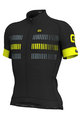 ALÉ Kurzarm Fahrradtrikot - STRADA - Schwarz/Gelb