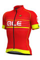ALÉ Kurzarm Fahrradtrikot - SALITA - Rot/Gelb