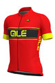 ALÉ Kurzarm Fahrradtrikot - VETTA - Rot/Schwarz