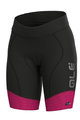 ALÉ Fahrradshorts ohne Träger - MASTER LADY - Schwarz/Rosa