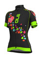 ALÉ Kurzarm Fahrradtrikot - FOREVER LADY  - mehrfarbig/Schwarz