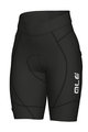 ALÉ Fahrradshorts ohne Träger - AGONISTA 2 LADY - Schwarz/Weiß