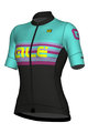 ALÉ Kurzarm Fahrradtrikot - SUMMER LADY - Schwarz/Blau