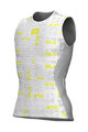 ALÉ Fahrrad-Muskelshirt - VELA ACTIVE - Gelb/Grau