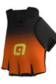 ALÉ Fingerlose Fahrradhandschuhe - DOTS  - Schwarz/Orange
