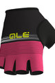 ALÉ Fingerlose Fahrradhandschuhe - CLASSICHE DEL NORD - Schwarz/Rosa