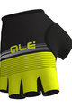 ALÉ Fingerlose Fahrradhandschuhe - CLASSICHE DEL NORD - Gelb/Schwarz
