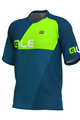 ALÉ Kurzarm Fahrradtrikot - RAMPAGE MTB - Blau/Grün