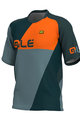 ALÉ Kurzarm Fahrradtrikot - RAMPAGE MTB - Grau/Orange