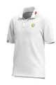 ALÉ Kurzarm Fahrrad-Shirt - POLO  - Weiß
