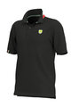 ALÉ Kurzarm Fahrrad-Shirt - POLO - Schwarz