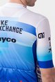 ALÉ Kurzarm Fahrradtrikot - BIKE EXCHANGE 2022 - Weiß/Blau