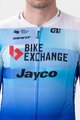 ALÉ Kurzarm Fahrradtrikot - BIKE EXCHANGE 2022 - Weiß/Blau