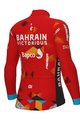 ALÉ Langarm Fahrradtrikot für den Winter - BAHRAI VICTORIOUS 22 - Gelb/Blau/Rot/Schwarz