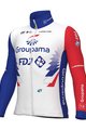ALÉ Fahrrad-Thermojacke - GROUPAMA FDJ 2022 - Rot/Blau/Weiß