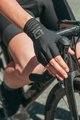 ALÉ Fingerlose Fahrradhandschuhe - REFLEX AIR CRONO - Schwarz