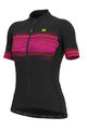 ALÉ Kurzarm Fahrradtrikot - START LADY  - Schwarz/Rosa