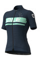 ALÉ Kurzarm Fahrradtrikot - CRYSTAL LADY - Blau