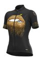 ALÉ Kurzarm Fahrradtrikot - LIPS LADY - Gold/Schwarz