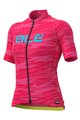 ALÉ Kurzarm Fahrradtrikot - ROCK LADY - Rosa