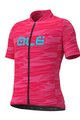 ALÉ Kurzarm Fahrradtrikot - ROCK KIDS - Rosa