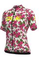 ALÉ Kurzarm Fahrradtrikot - ROSES LADY - Rosa/Weiß
