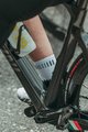 ALÉ Klassische Fahrradsocken - LOGO Q-SKIN  - Weiß