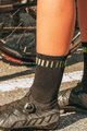 ALÉ Klassische Fahrradsocken - STRADA Q-SKIN  - Schwarz/Gelb