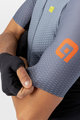 ALÉ Kurzarm Fahrradtrikot - DELTA - Grau/Orange/Schwarz