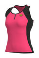ALÉ Ärmelloses Fahrradtrikot - COLOR BLOCK LADY - Rosa
