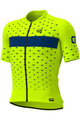 ALÉ Kurzarm Fahrradtrikot - STARS - Gelb