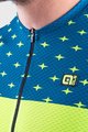 ALÉ Kurzarm Fahrradtrikot - STARS - Gelb/Blau