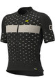 ALÉ Kurzarm Fahrradtrikot - STARS - Schwarz/Grau